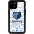 NBA Memphis Grizzlies Historic Blast iPhone 15 Plus Waterproof Case
